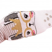 Детски памучен чорапогащник с апликация "Зайче" (1 - 6 год.) 2