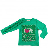 Детска блуза за момичета "Love" (2 - 7 год.) 2
