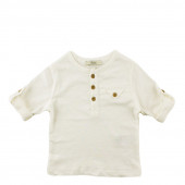 Детска блуза за момчета в екрю (6 мес. - 3 год.) 2