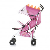 Детска лятна количка "Ерго" розово драконче 2019 3