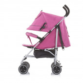 Детска лятна количка "Емоджи" розова лен 2019 3