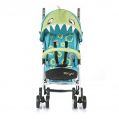 Детска лятна количка "Ерго" синьо драконче 2019 4