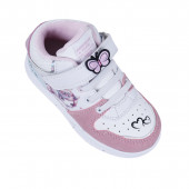 Олекотени детски кецове в бяло и пепел от рози 2