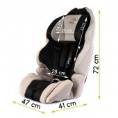 Столче за кола Smart UP 9-36 кг сиво 2