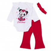 Бебешки  коледен комплект с лента за глава 2