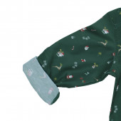 Коледен комплект от 4 части в зелено и тъмносиньо 3