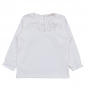 Коледен сукман с блузка с дантелена яка 4