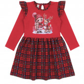 Коледна плътна рокля "Adventure" 2