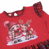 Коледна плътна рокля "Adventure" 4