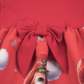 Коледна плътна рокля "Winter princess" 4