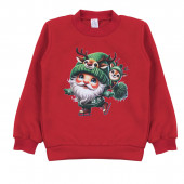 Коледна ватирана блуза "Christmas friends" 2