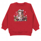 Коледна ватирана блуза "Holiday moments" 2