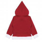 Коледно ватирано худи "Happy holidays" 3