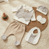 Бебешки комплект от 5 части с райе 2