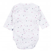 Памучно боди "прегърни ме" "Pink stars" 2