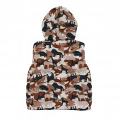 Детски комплект от 3 части ''Wild'' в кафяво 3