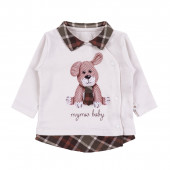 Бебешки комплект от 5 части ''Mr. Baby'' със зелено каре 3