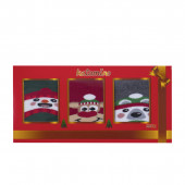 Комплект от 3 броя коледни термочорапи 3