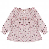 Детски рипсов комплект с туника и лента 2