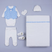 Комплект за изписване на момченца от 7 части ''Звездичка'' 10