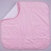 Плюшен комплект за изписване на момиченца в розово 3