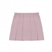 Комплект за момичета с панделки и розов пепит 5