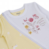 Бебешки подаръчен комплект в жълто 10