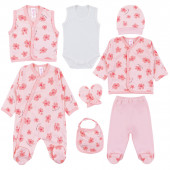 Комплект за новородено момиченце от 8 части 10