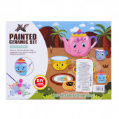 Комплект за рисуване "Сервиз за чай" 28 х 21 см 2