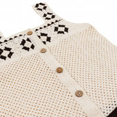 Летен детски комплект с топ от плетиво 5