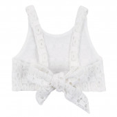 Летен комплект от дантела с гол гръб 4