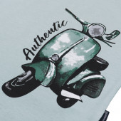 Бебешки комплект "Authentic" в бледосиньо и зелено 4