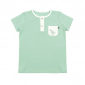 Летен комплект "Dino" в млечна мента 2