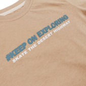 Летен комплект "Keep on exploring" в капучино 5