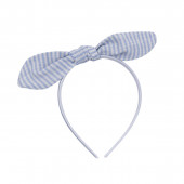 Летен комплект с дънков панталон и диадема 4