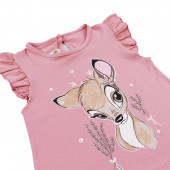 Летен комплект "Сърничка" в опушено розово 4