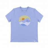 Летен комплект "Sunset" в синьо 2