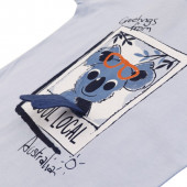 Летен комплект от 3 части ''Australia'' в синьо 5