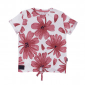 Летен комплект за момичета "Pink flowers" 2