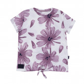 Летен комплект за момичета "Purple flowers" 2