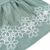 Летен комплект за момичета с бродерия 4