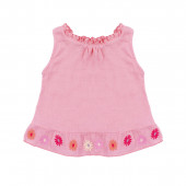 Летен памучен комплект с цветчета 2