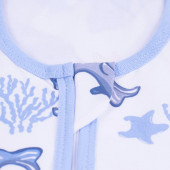 Летен спален чувал с крачета "Делфини" 6