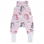 Летен спален чувал с крачета "Dreams" в розово 2