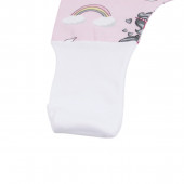 Летен спален чувал с крачета "Dreams" в розово 5