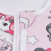 Летен спален чувал с крачета "Dreams" в розово 6