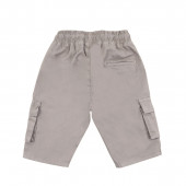 Къси карго панталони в бежово 2