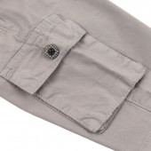 Къси карго панталони в бежово 3