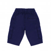 Къси карго панталони в тъмносиньо 2