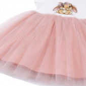 Лятна рокля "Bunny" в пудра 3